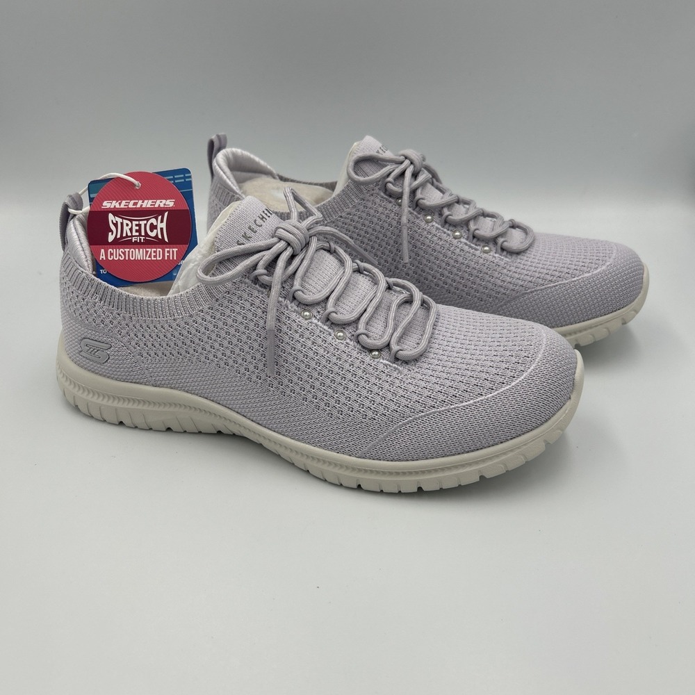 NEW Skechers Women's Memory Foam Sneaker Shoes - Size 8- Lavender Color